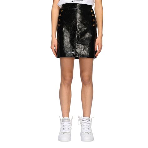 givenchy leather skirt baby|Skirt in leather in .